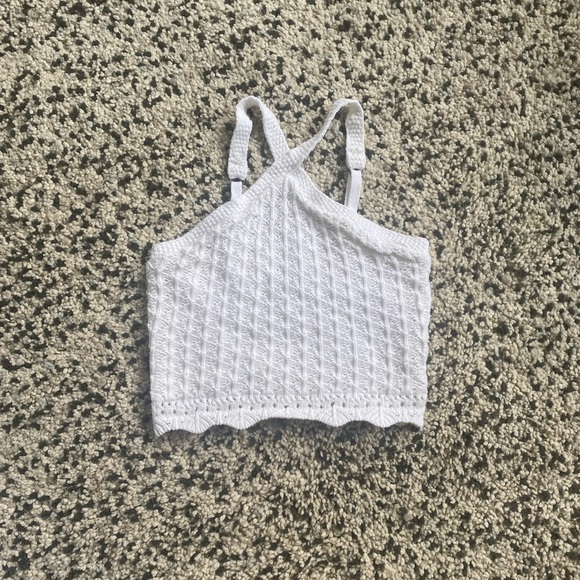 Hollister Tops - Crochet Halter Top
